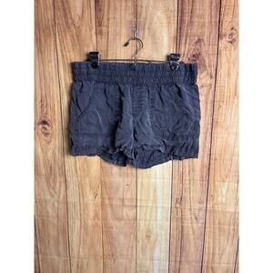 Athleta 100% Lyocell Casual Shorts with Pockets Charcoal Gray Women's Size 10